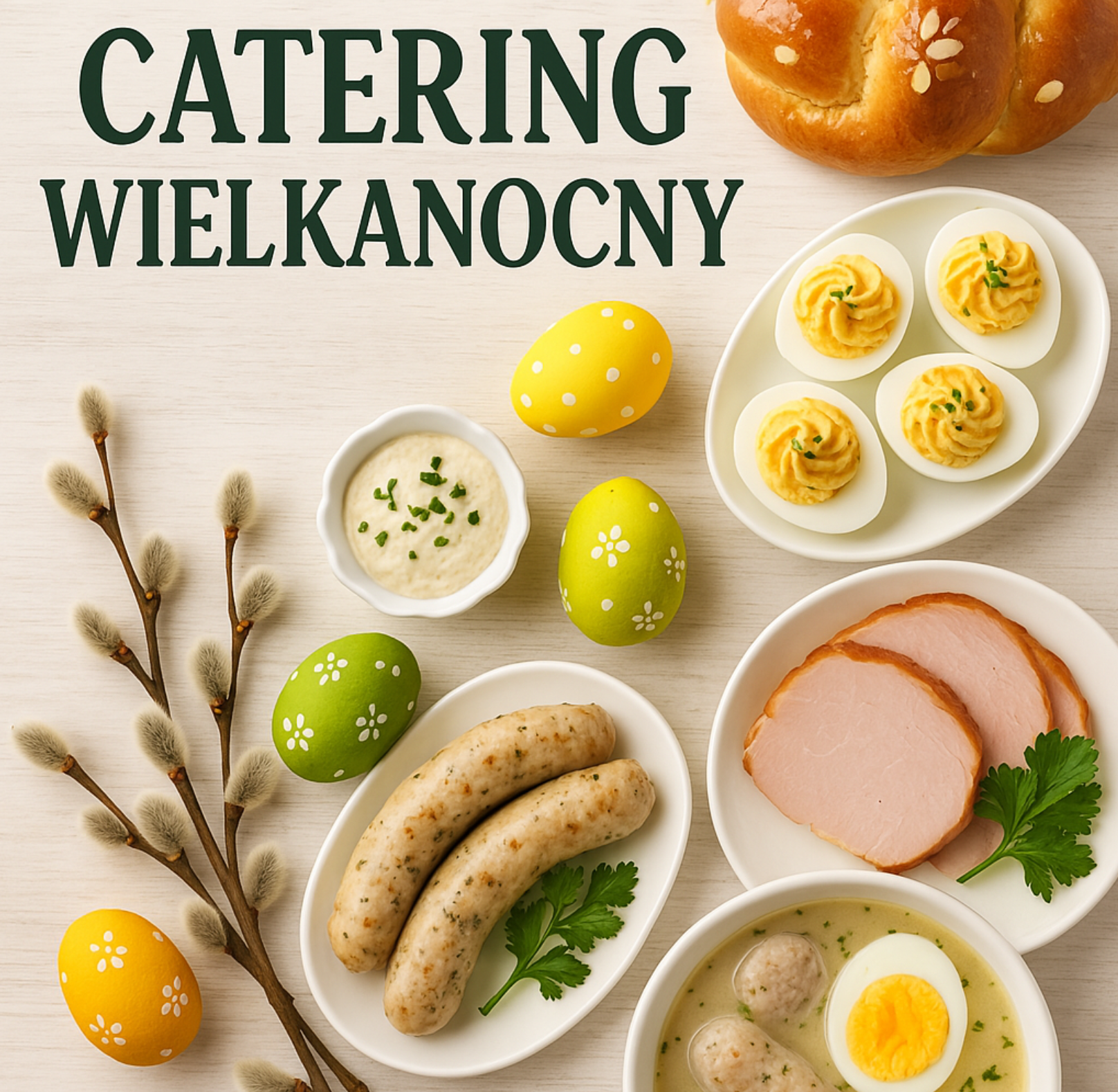 Świąteczne wypieki, wielkanocne pyszności, catering świąteczny na Wielkanoc 2022